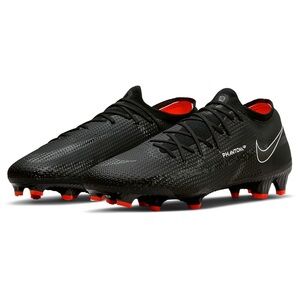 Nike Phantom GT2 Pro FG Soccer Cleats Black Crimson Women’s Size 7.5